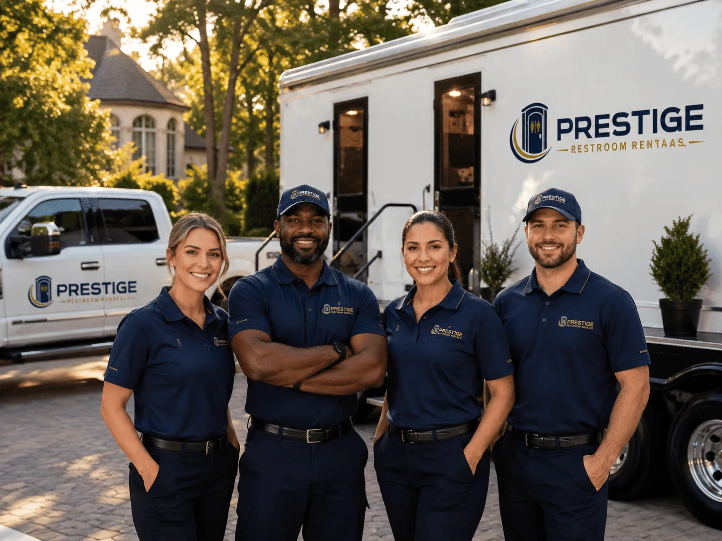 Trusted Luxury Portable Restrooms company in Lignum, VA